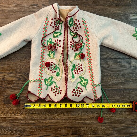 Traditional Embroidered Ukrainian Jacket